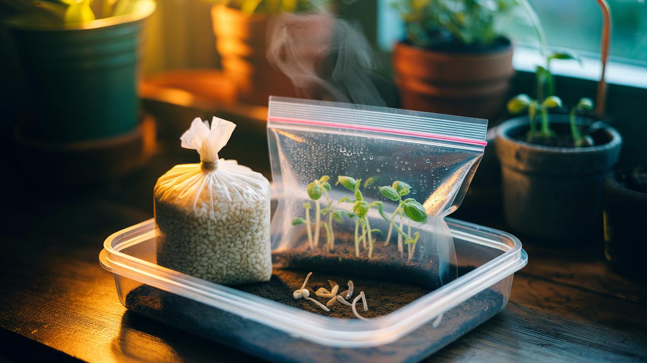 Rice Packet Trick: Garden Seeds Sprout in Days