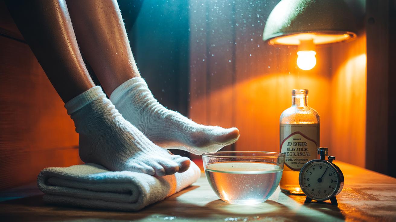 Vinegar Sock Method: Miracle Solution for Sore Feet in 10 Minutes